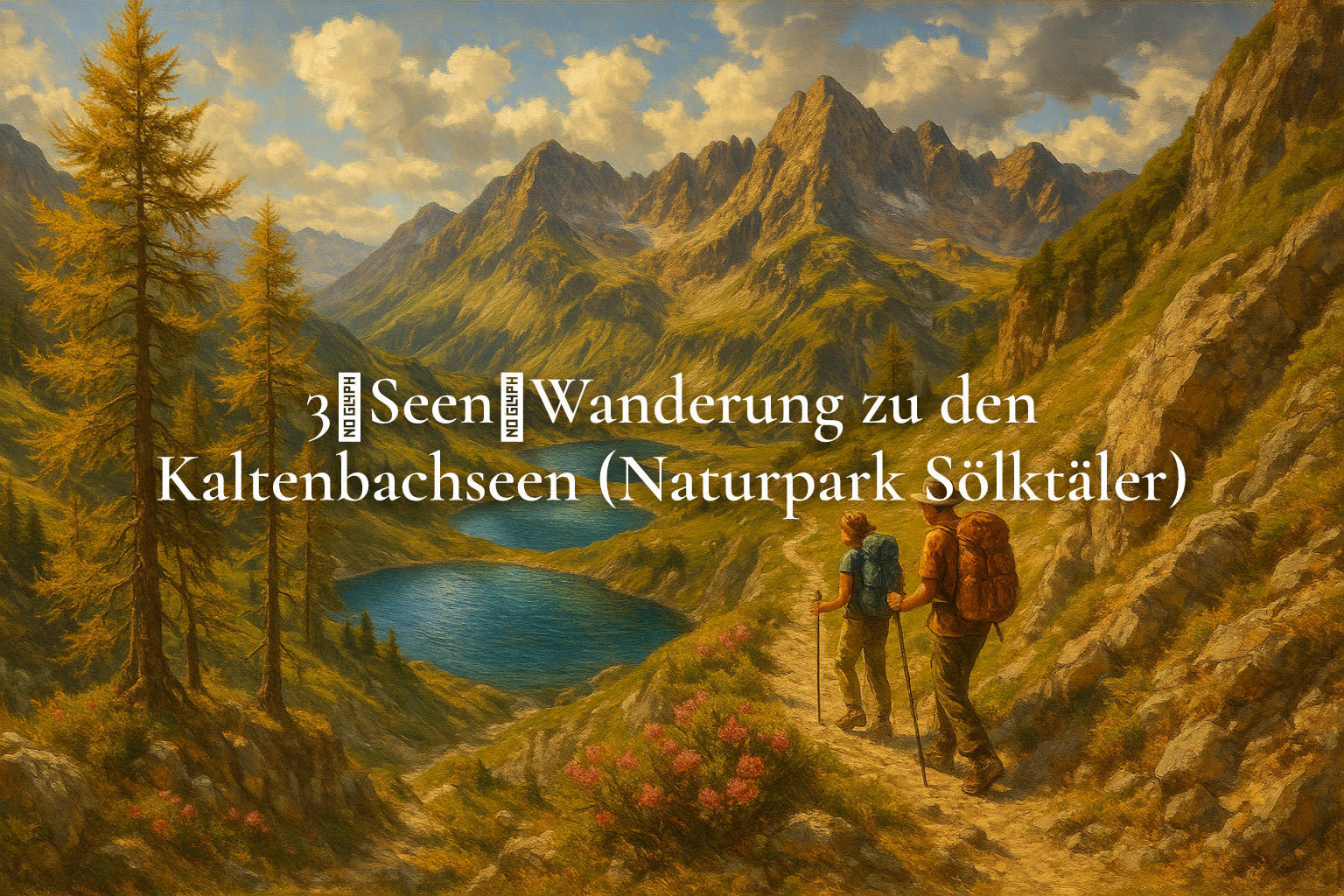 3‑Seen‑Wanderung zu den Kaltenbachseen (Naturpark Sölktäler)