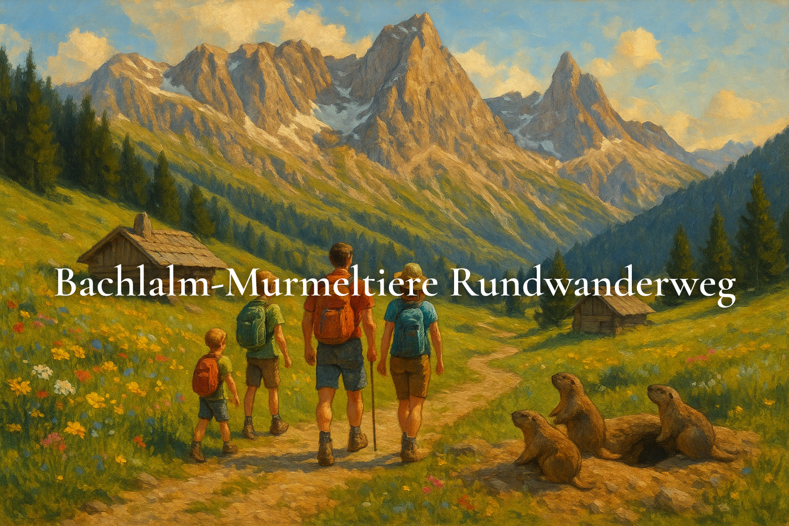 Bachlalm-Murmeltiere Rundwanderweg