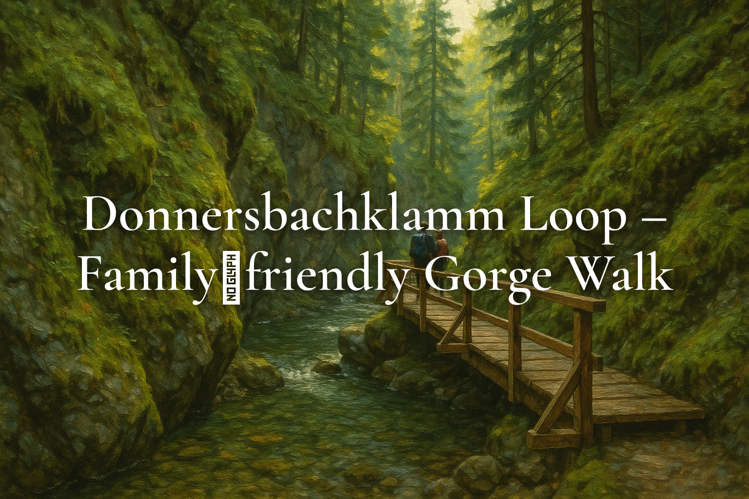 Donnersbachklamm Loop – Family‑friendly Gorge Walk