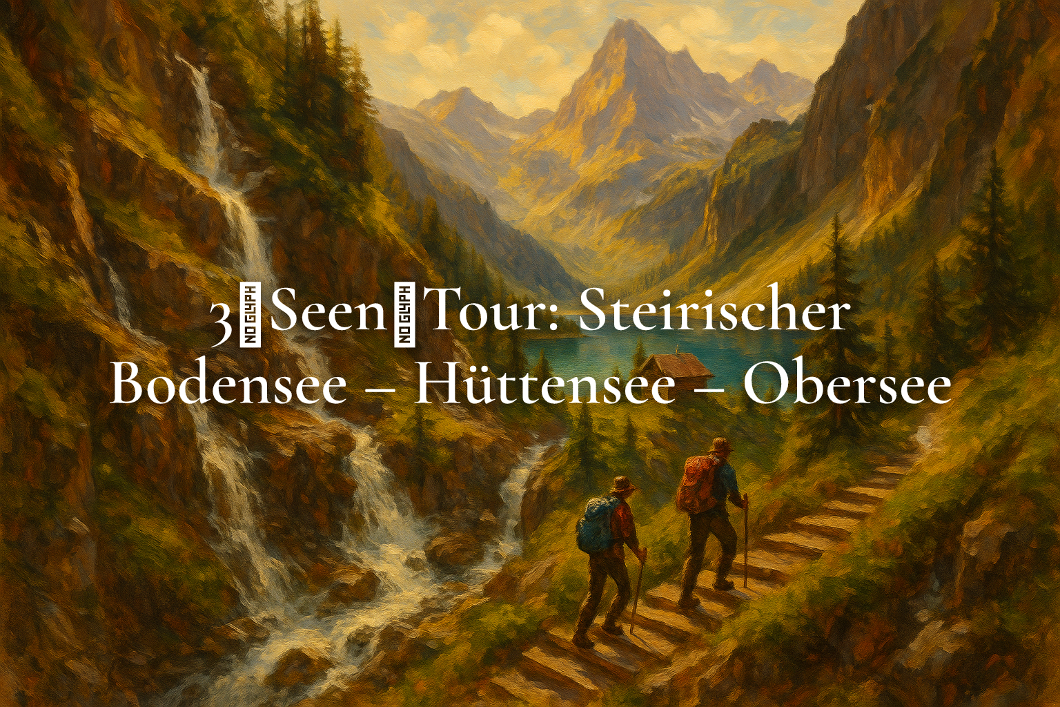 3‑Seen‑Tour: Steirischer Bodensee – Hüttensee – Obersee