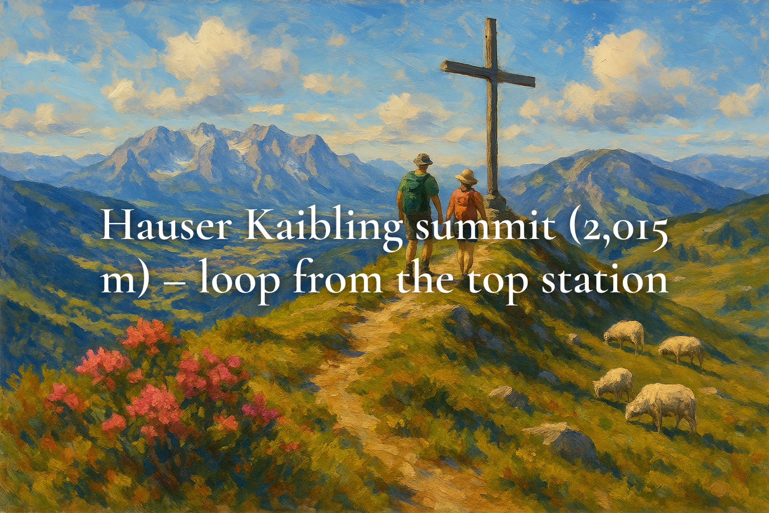 Hauser Kaibling summit (2,015 m) – loop from the top station