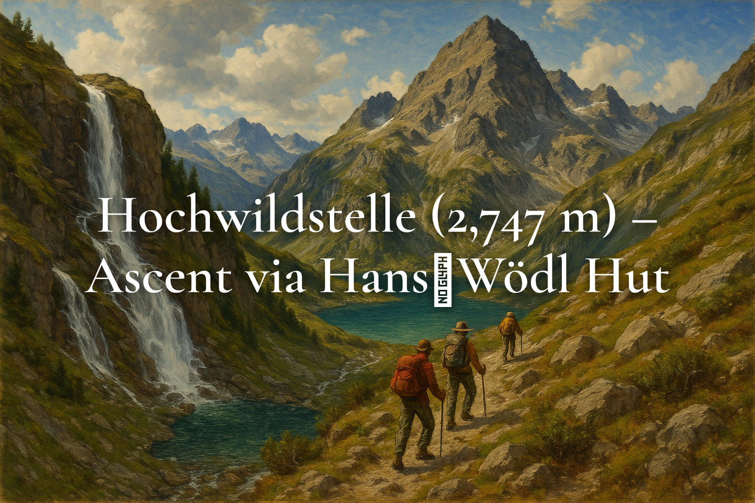 Hochwildstelle (2,747 m) – Ascent via Hans‑Wödl Hut