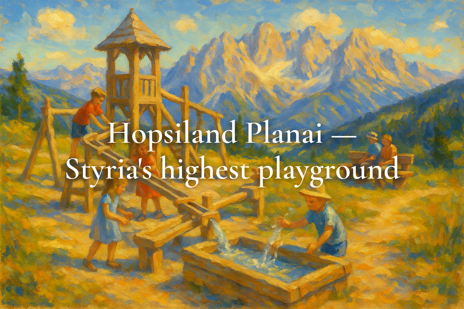 Hopsiland Planai — Styria's highest playground