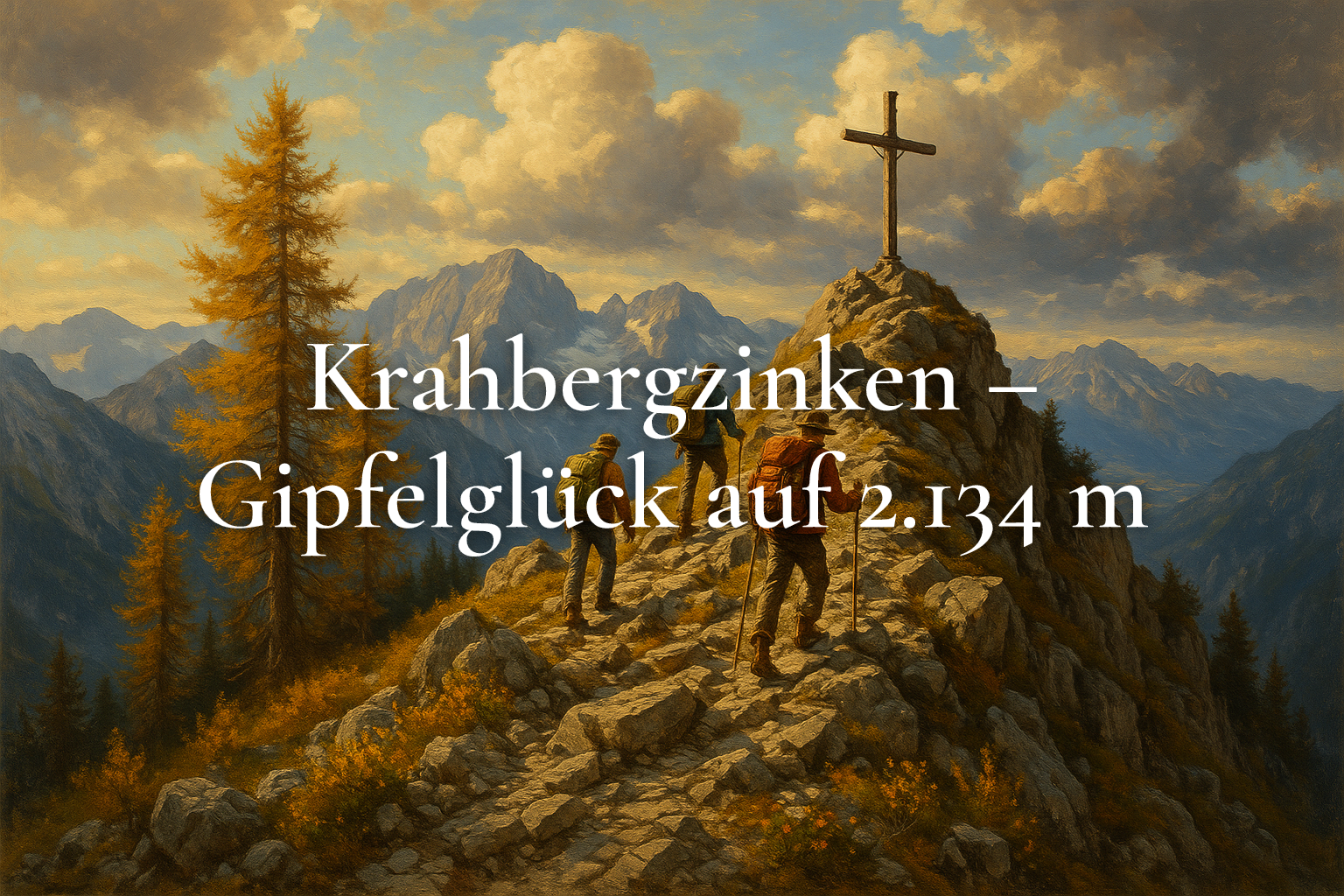Krahbergzinken – Gipfelglück auf 2.134 m