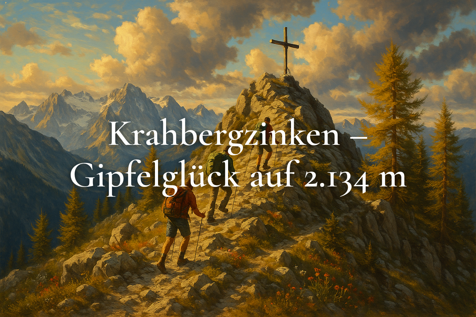 Krahbergzinken – Gipfelglück auf 2.134 m