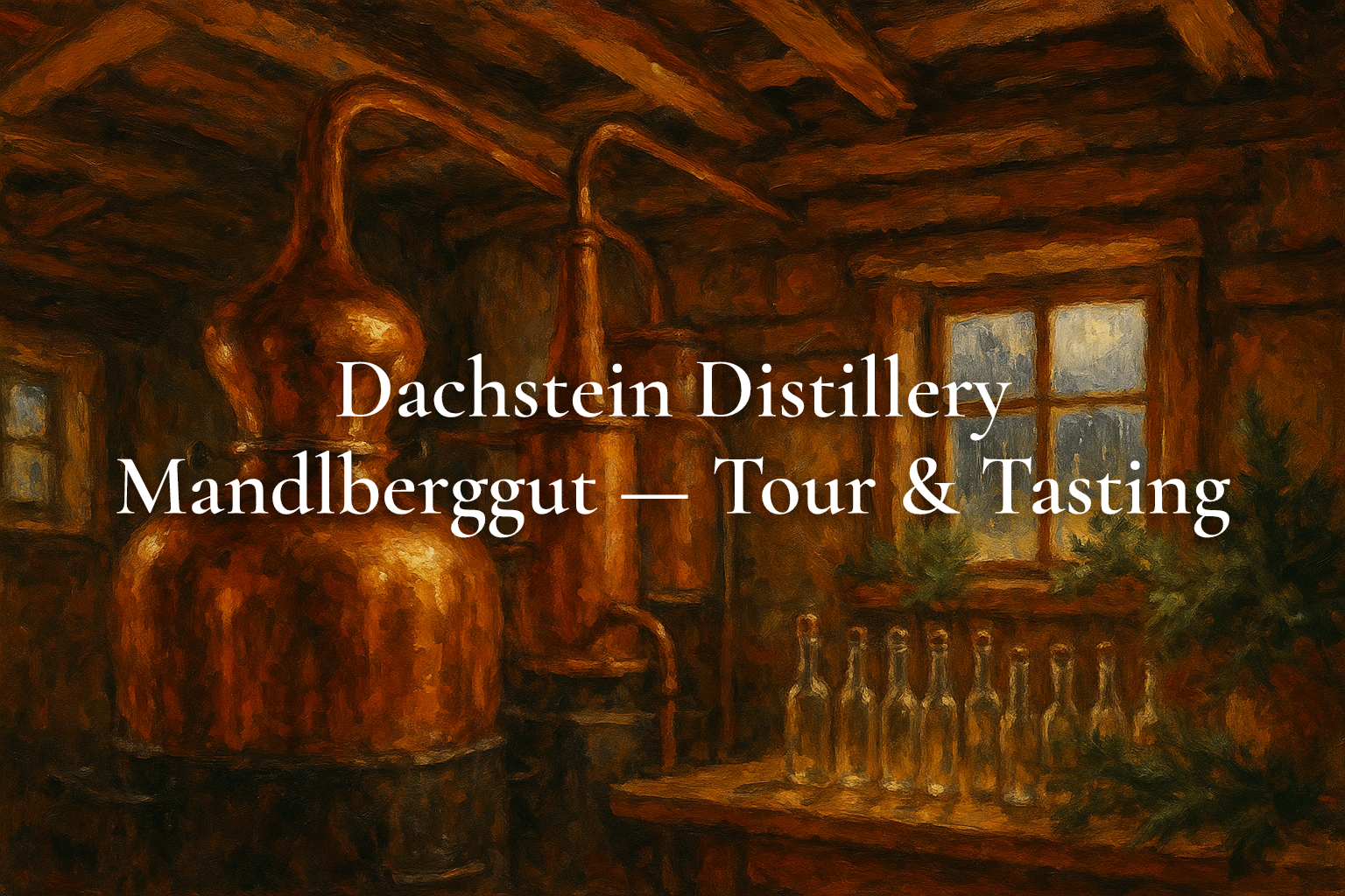 Dachstein Distillery Mandlberggut — Tour & Tasting