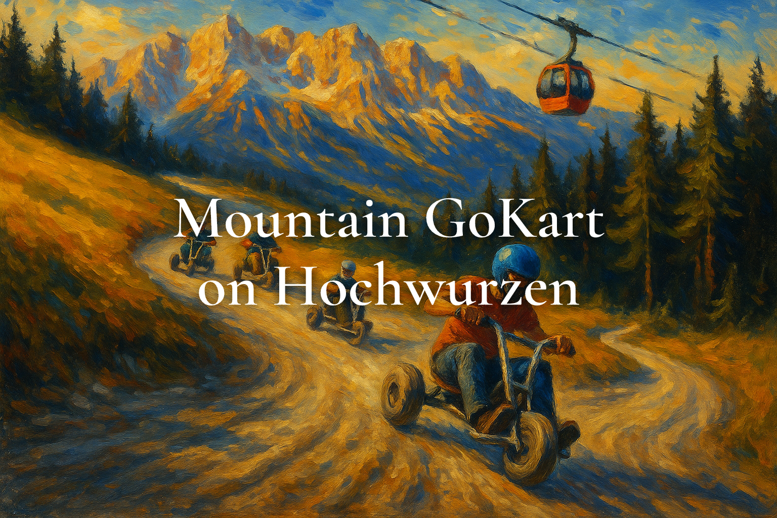 Mountain GoKart on Hochwurzen