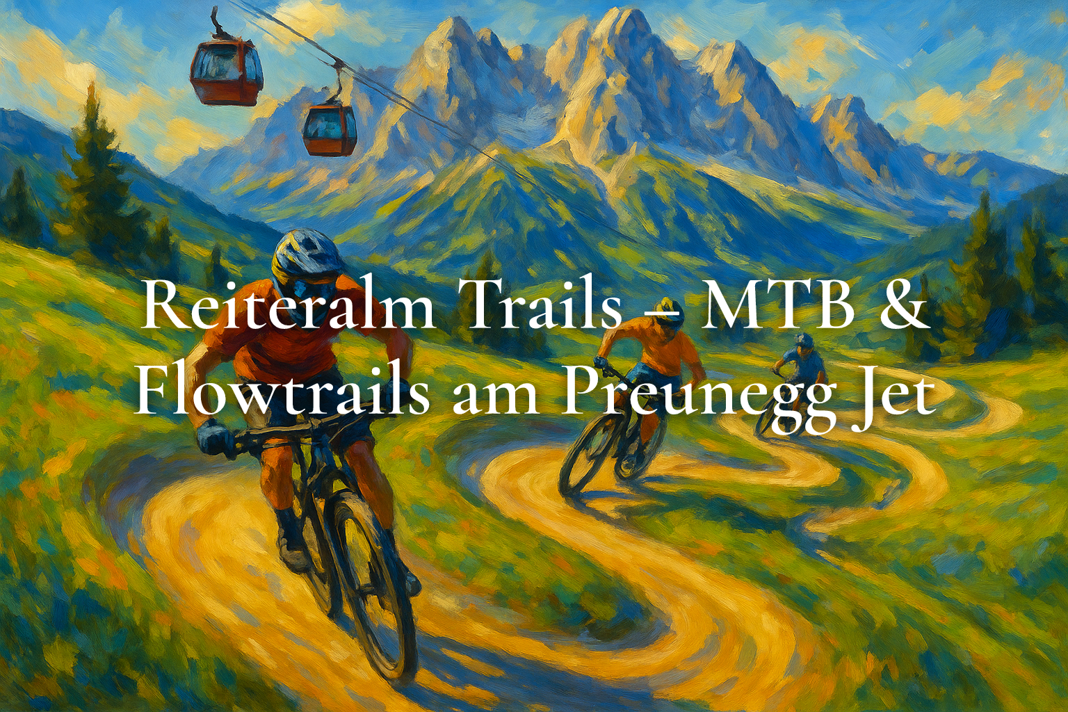 Reiteralm Trails – MTB & Flowtrails am Preunegg Jet