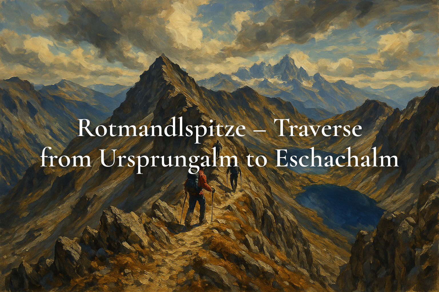 Rotmandlspitze – Traverse from Ursprungalm to Eschachalm