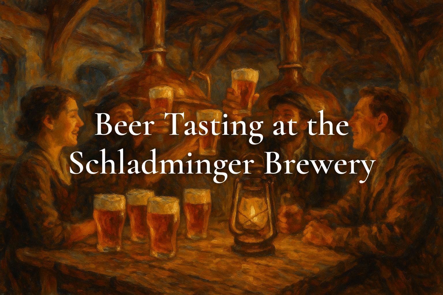 Beer Tasting at the Schladminger Brewery