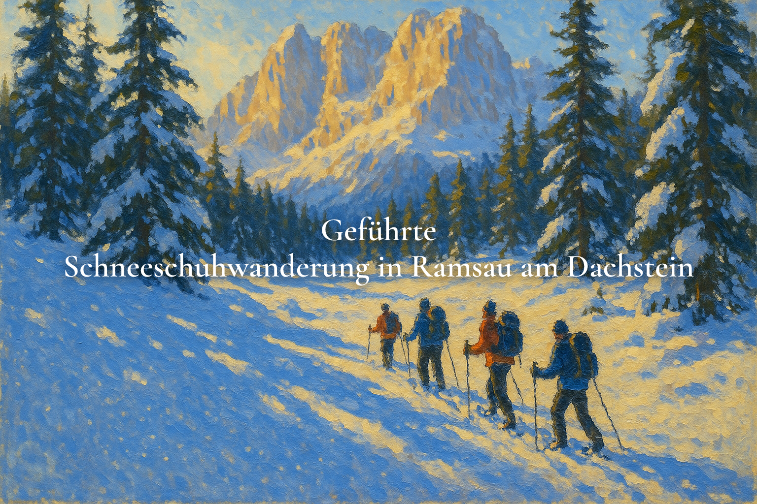 Geführte Schneeschuhwanderung in Ramsau am Dachstein