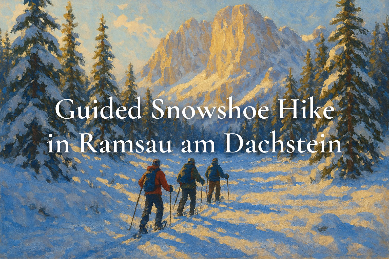 Guided Snowshoe Hike in Ramsau am Dachstein