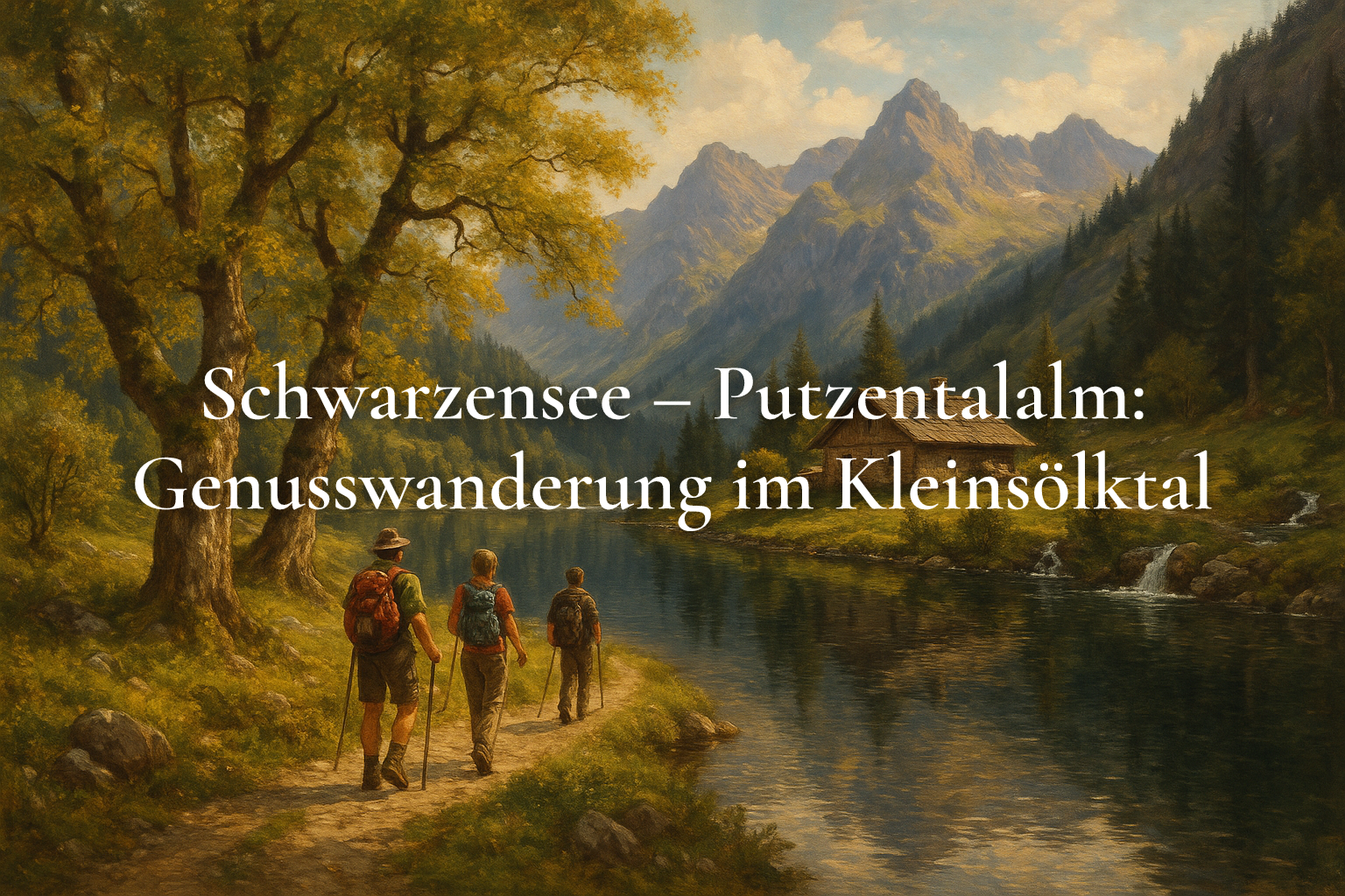 Schwarzensee – Putzentalalm: Genusswanderung im Kleinsölktal