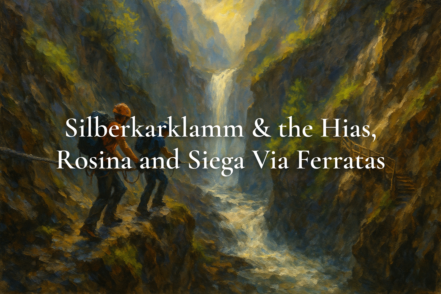 Silberkarklamm & the Hias, Rosina and Siega Via Ferratas