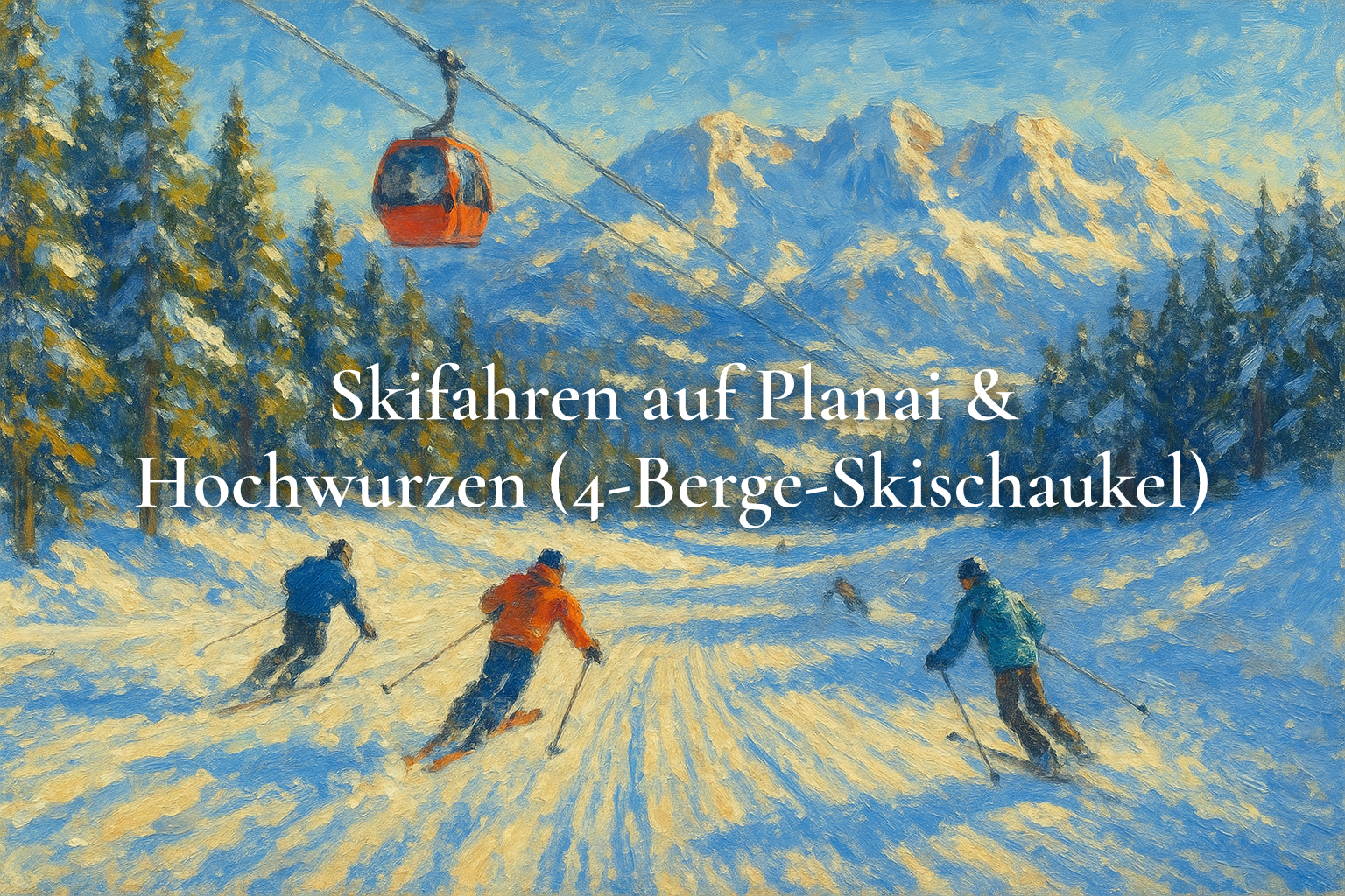 Skifahren auf Planai & Hochwurzen (4-Berge-Skischaukel)