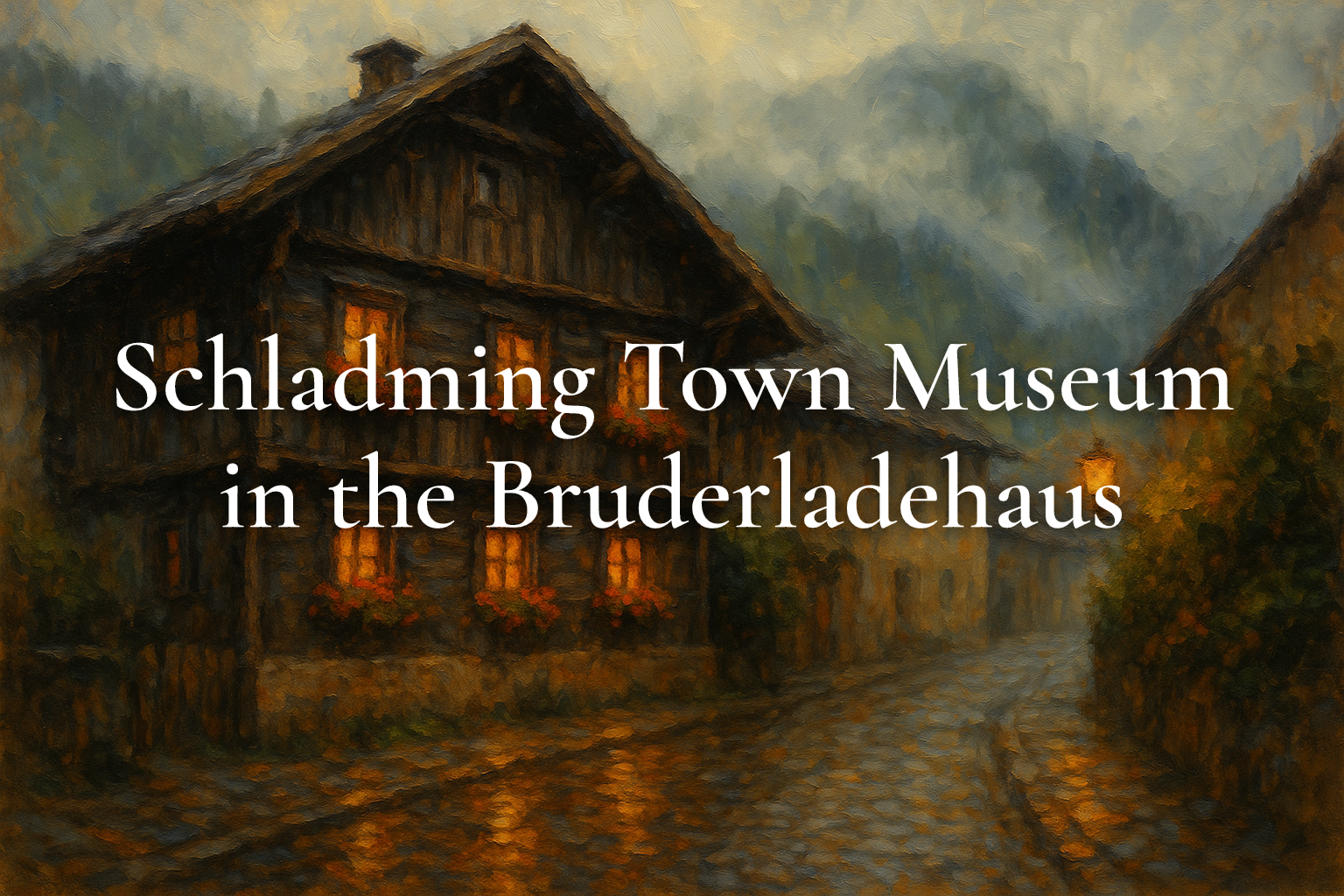 Schladming Town Museum in the Bruderladehaus