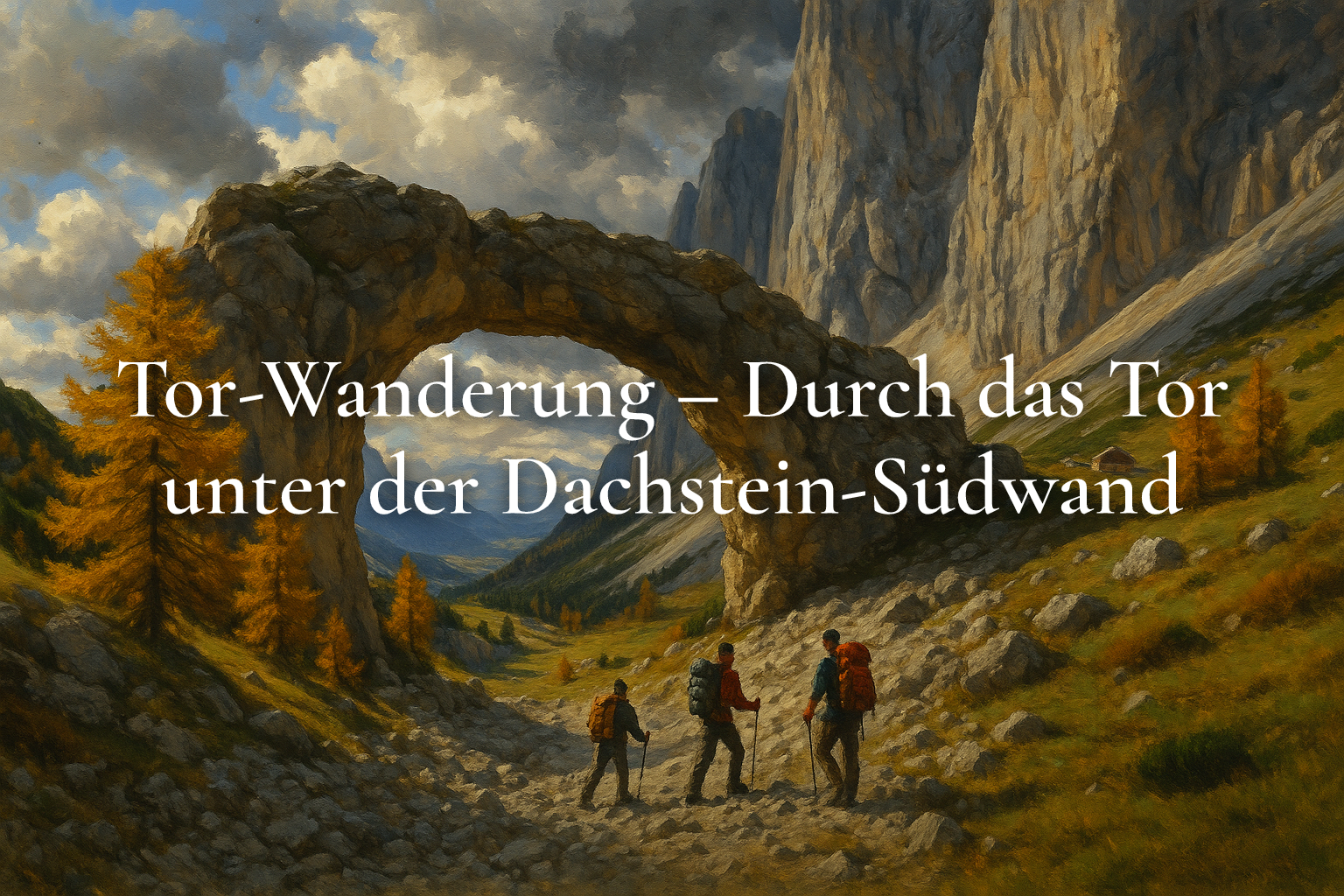 Tor-Wanderung – Durch das Tor unter der Dachstein-Südwand
