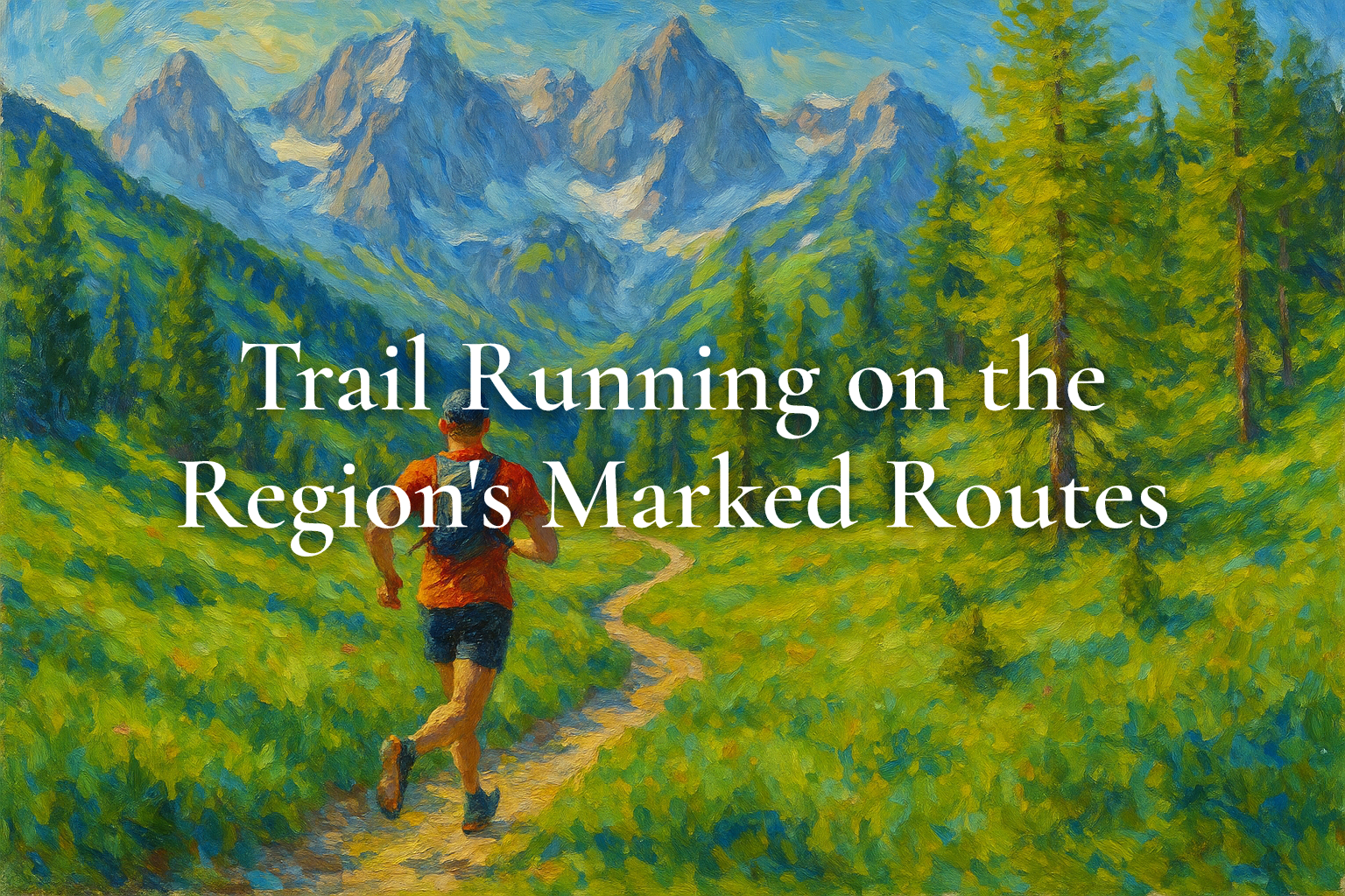 Trail Running on the Region's Marked Routes