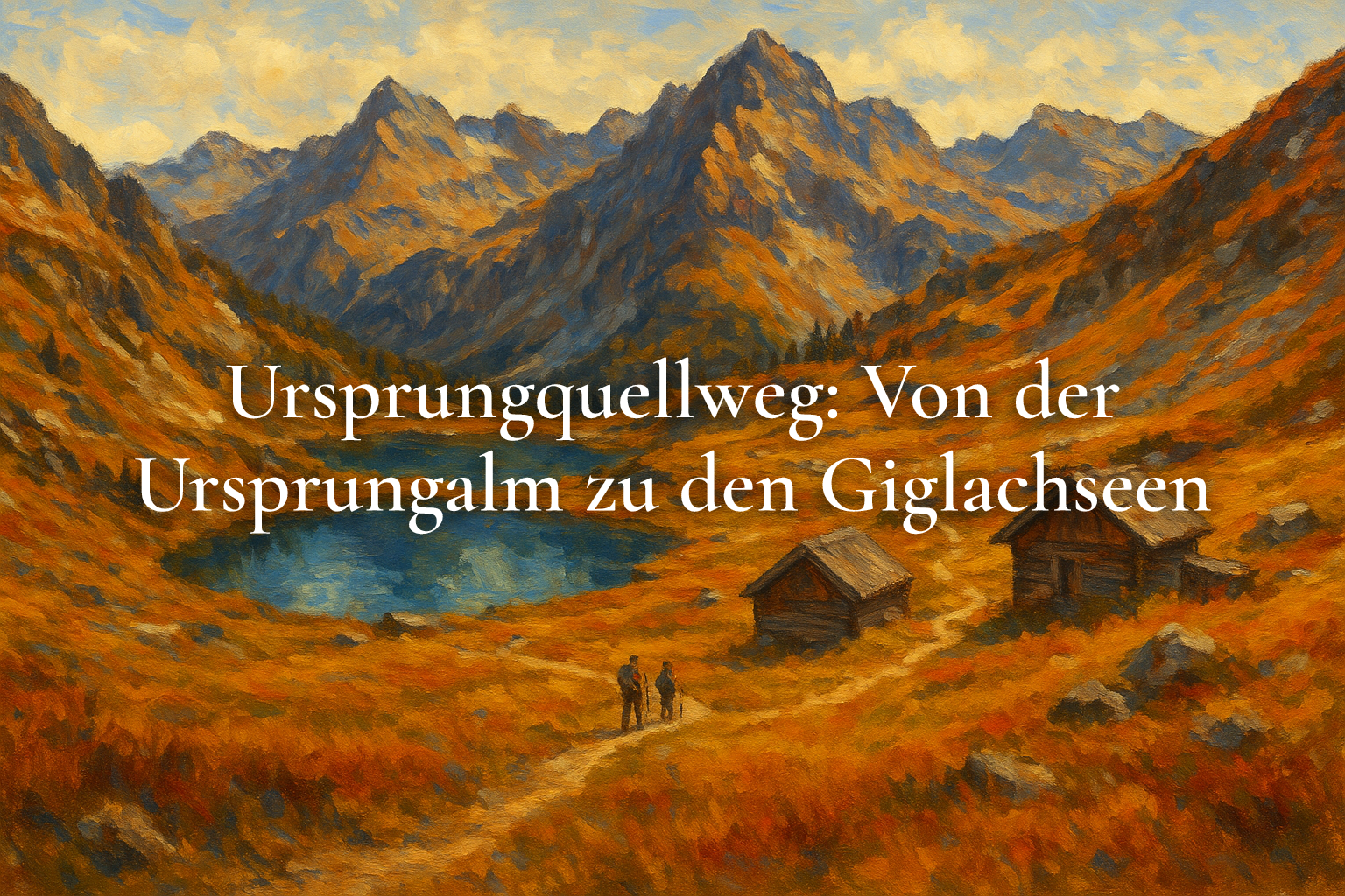 Ursprungquellweg: Von der Ursprungalm zu den Giglachseen