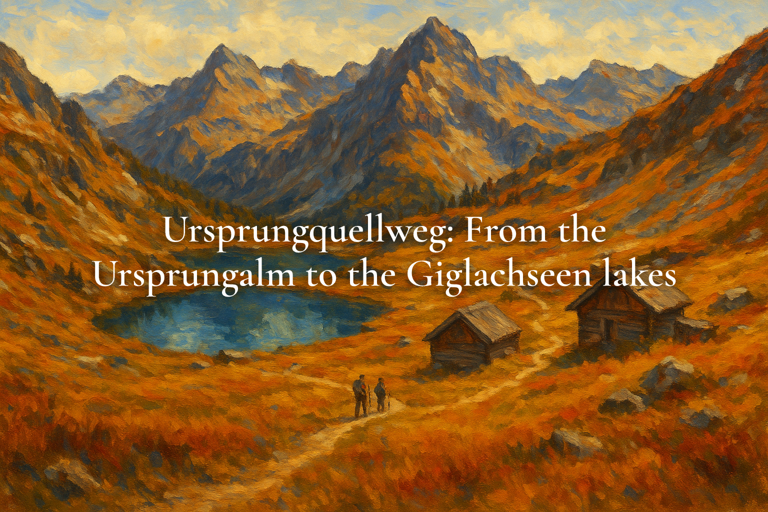 Ursprungquellweg: From the Ursprungalm to the Giglachseen lakes