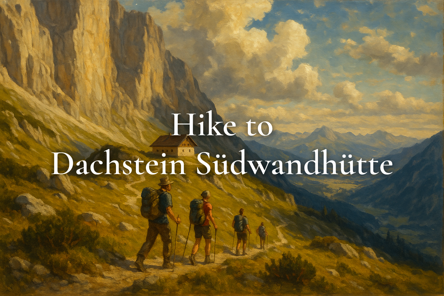 Hike to Dachstein Südwandhütte