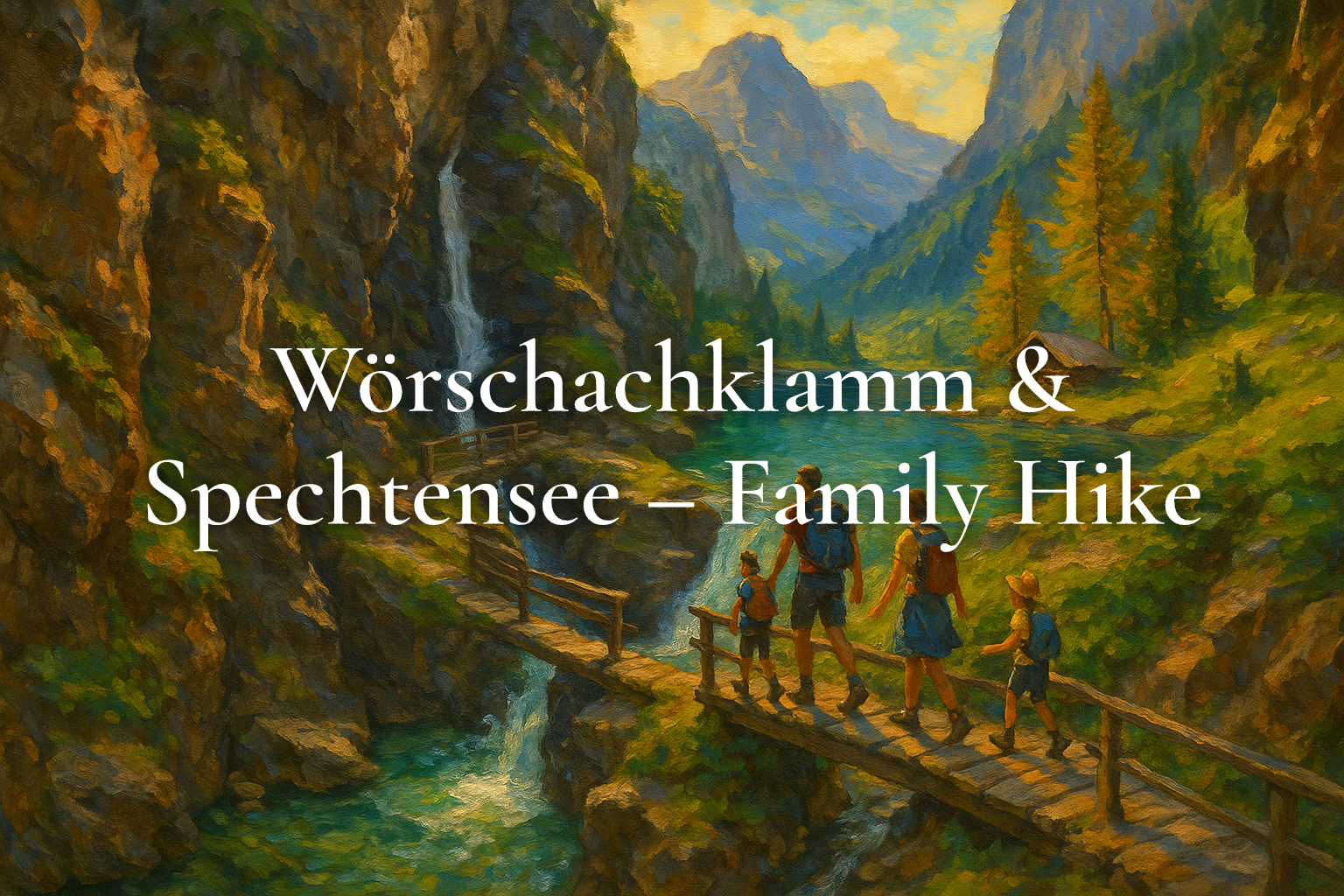 Wörschachklamm & Spechtensee – Family Hike